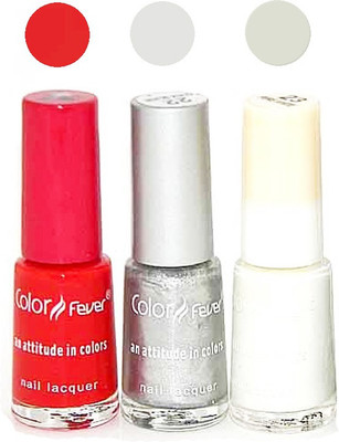 

Color Fever Mini Nail Polish Combo 22-34-23 N Multicolor,(Pack of 3)
