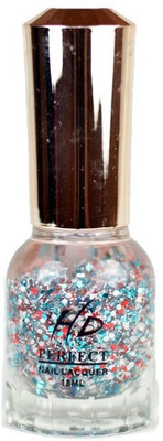 

Coco Elizabeth HD Perfect Glitter Nail Lacquer-Ruby & Sapphire Multicolor
