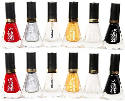

Foolzy Set of 12 Nail Polish Multicolor -045-12-1