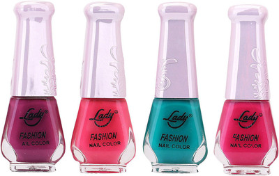 

Lady Fashion Limited Edition MULTICOLOR Nail Polish Set 0201201748 Multicolor,(Pack of 4)