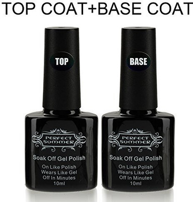 

Perfect Summer Uv Led Gel Soak Off Clear Lacquers Soak Off Gel Base Coat Primer And Top Coat Sets Kits GPB100TB_FBA Clear