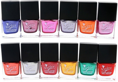 

Foolzy Set of 12 Nail Polish Multicolor BT-12-5