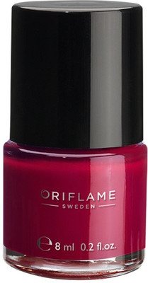 Oriflame Sweden pure Colour Nail Polish Ruby pink