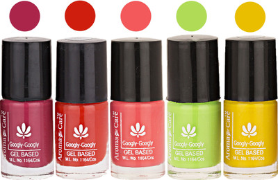 

Aroma Care Mab Multicolor Nail Polish Combo 809201657 Multicolor(Pack of 5)