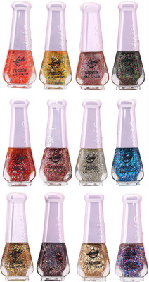 

Lady Fashion Nail Polish Wholesale Pack 2212201627 Multicolor,(Pack of 12)