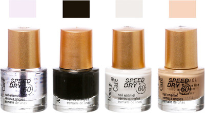 

Aroma Care Speed Dry Profesional Nail Color 23511 Multicolor,(Pack of 4)