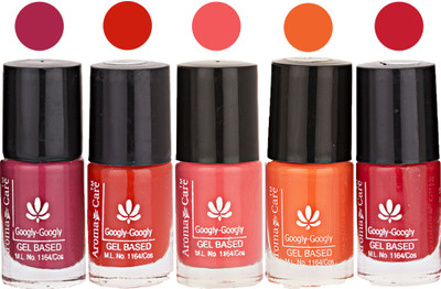 

Aroma Care Mab Multicolor Nail Polish Combo 809201681 Multicolor(Pack of 5)