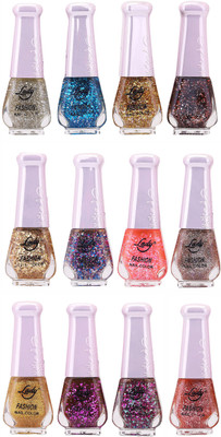 

Lady Fashion Nail Polish Wholesale Pack 2112201603 Multicolor,
