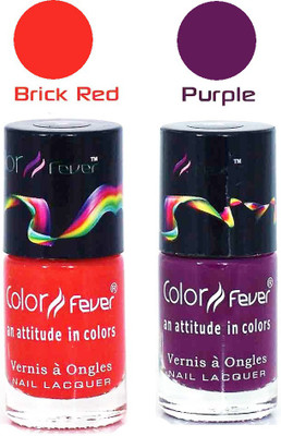 

Color Fever Matte Nail Polish Combo 101 Multicolor,(Pack of 2)