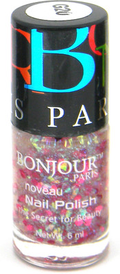 

Bonjour Paris Glitter Nail Polish Pink-Gold -Blue Glitters
