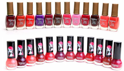

Foolzy Pack Of 24 Miss Pink Nail Paint Multicolor(Pack of 24)