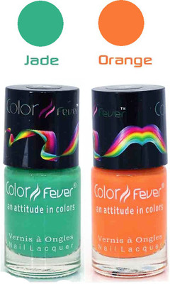 

Color Fever Matte Nail Polish Combo 111 Multicolor,(Pack of 2)
