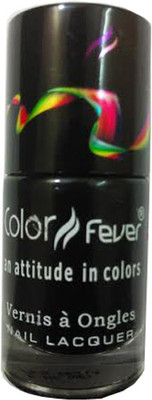 

Color Fever Black Cap Nail Polish 50 Black,