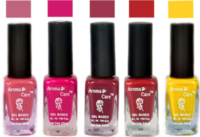 

Aroma Care Intense Color Nail Polish Combo 175040 Multicolor,(Pack of 12)