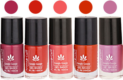 

Aroma Care Mab Multicolor Nail Polish Combo 8092016162 Multicolor(Pack of 5)