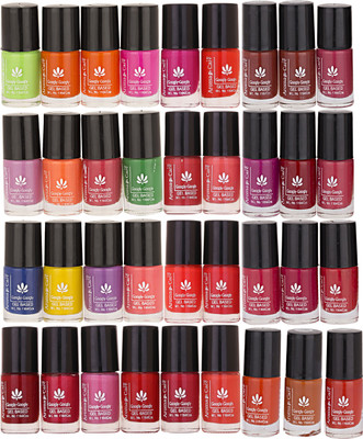 

Aroma Care Wholesale Market Rate Nail Polish Color Lacquer Set of 36 Pcs (ACMAB32) Dark Pink, Orange Red, Meroon, Glaiter Magenta, Light Purple, Red, Magenta, Nude(Pack of 36)
