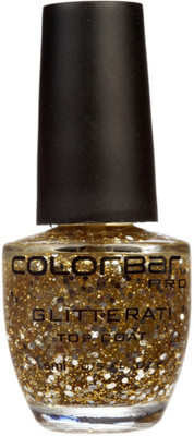 

Colorbar Glitterati Top Coat Disco Gold