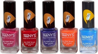 

Viviana Nail Polish 09, 27, 21, 22, 212(Pack of 5)