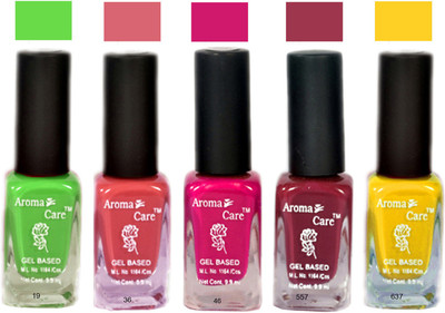 

Aroma Care Intense Color Nail Polish Combo 175058 Multicolor,(Pack of 12)