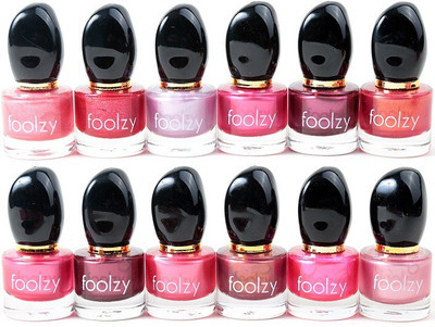 

Foolzy Set of 12 Nail Polish Multicolor PN-12-11