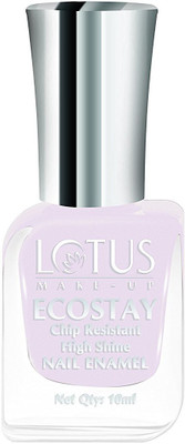 

Lotus Make-Up Ecostay Chip Resistant High Shine Nail Enamel Crystal Shine-E41