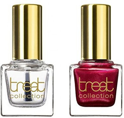 

Treat Collection Natural Duo Top And Base Coat Cherries On Top Count DUO08 Dark