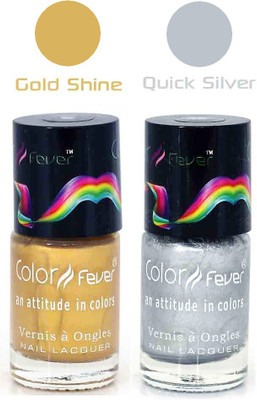 

Color Fever Matte Nail Polish Combo 118 Multicolor,(Pack of 2)