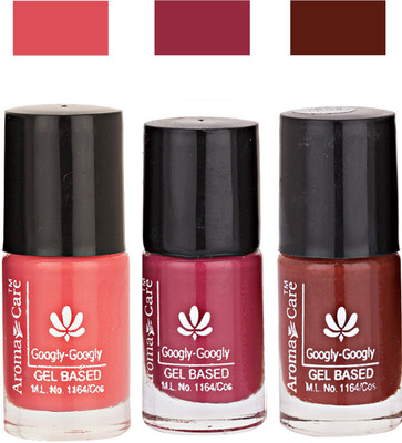 

Aroma Care Googly Gel Nail Polish 46201621 Multicolor,(Pack of 3)