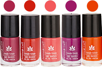 

Aroma Care Mab Multicolor Nail Polish Combo 8092016125 Multicolor(Pack of 5)
