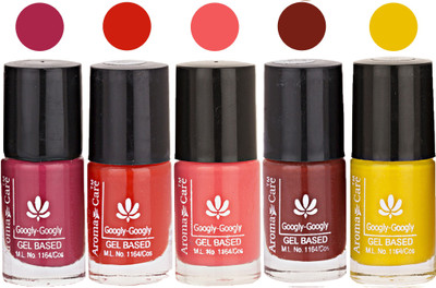

Aroma Care Mab Multicolor Nail Polish Combo 8092016180 Multicolor(Pack of 5)