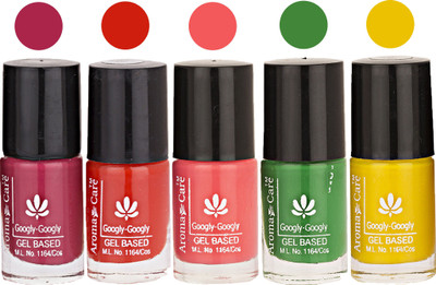 

Aroma Care Mab Multicolor Nail Polish Combo 8092016104 Multicolor(Pack of 5)