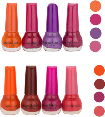 

Aroma Care Matte Nail Polish Combo (ST-04-09) Multicolor(Pack of 12)