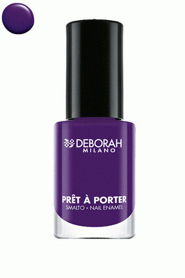 

Deborah DH Pret A Porter Smalto Nail Enamel 34 Dark Purple 34-Dark Purple