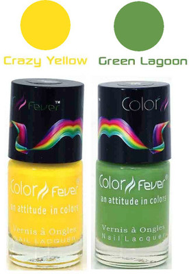 

Color Fever Matte Nail Polish Combo 122 Multicolor,(Pack of 2)