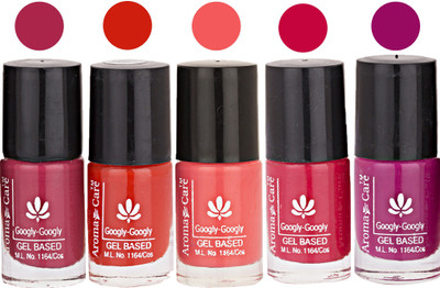 

Aroma Care Mab Multicolor Nail Polish Combo 809201662 Multicolor(Pack of 5)