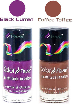 

Color Fever Matte Nail Polish Combo 233 Multicolor,(Pack of 2)