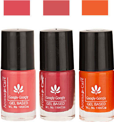 

Aroma Care Googly Gel Nail Polish 46201656 Multicolor,(Pack of 3)