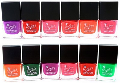 

Foolzy Set of 12 Nail Polish Multicolor BT-12-3