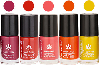

Aroma Care Mab Multicolor Nail Polish Combo 80920161189 Multicolor(Pack of 5)