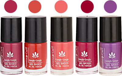 

Aroma Care Mab Multicolor Nail Polish Combo 809201617 Multicolor(Pack of 5)