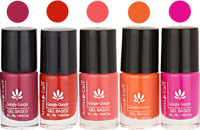 

Aroma Care Mab Multicolor Nail Polish Combo 809201677 Multicolor(Pack of 5)