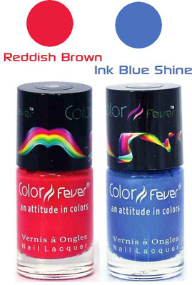 

Color Fever Matte Nail Polish Combo 109 Multicolor,(Pack of 2)