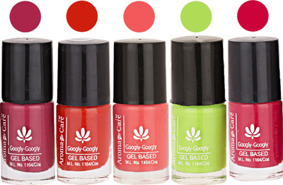 

Aroma Care Mab Multicolor Nail Polish Combo 809201640 Multicolor(Pack of 5)