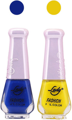 

Lady Fashion Nail Polish Combo 210820174 Blue,Yellow,(Pack of 2)