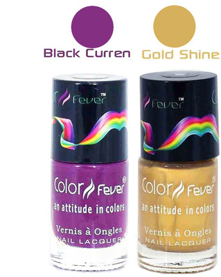 

Color Fever Matte Nail Polish Combo 242 Multicolor,(Pack of 2)
