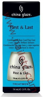 

China Glaze First and Last Glitter