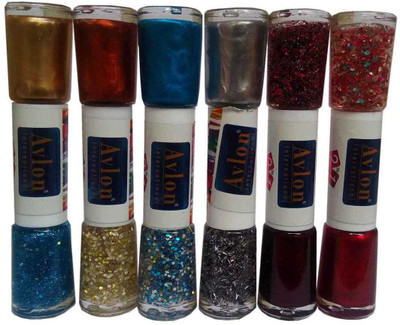 

Avlon Nail Polish N.P-A-6 6 Multicolor(Pack of 6)