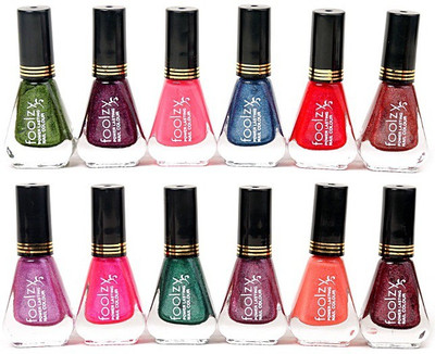 

Foolzy Set of 12 Nail Polish Multicolor -045-12-7