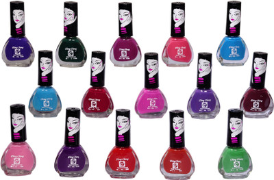 

vml VML Nail paint 15 pcs Shade - 15(Pack of 15)