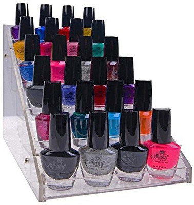 

Shany Cosmetics Shany Vertical Compact Acrylic Table Rack Display SH-Dish02 Dark